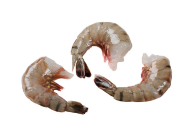 Garnélafarok, héjas, 21-25 db/lb, hozzáadott vízzel és védő jégréteggel, nettó 750g, fagyasztott (VN)