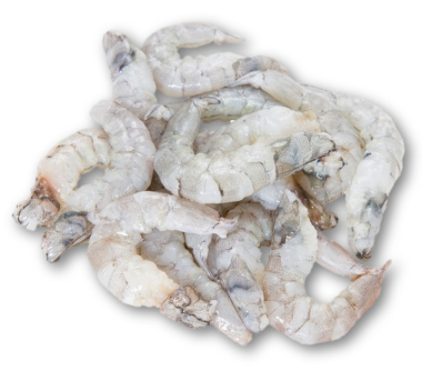 Garnélafarok, tisztított, nyers,6-8 db/LB, n. 750g, hozzáadott vízzel és védő jégréteggel, fagyasztott (BT)