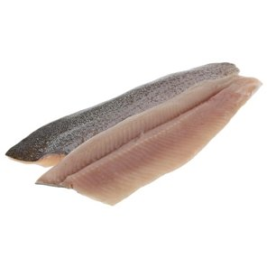 Pisztrángfilé, nyers, bőrös, 80-120g, IQF, 30% védő jégréteggel, fagyasztott