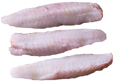 Ördöghalfilé, 200-400 g/db, IQF, védő jégréteggel, hozzáadott vízzel, 5kg/karton , fagyasztott